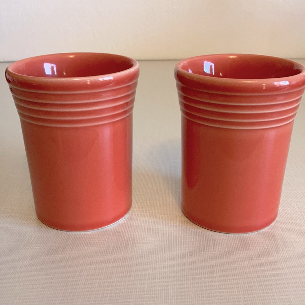 2 pc Set Juice Tumblers Fiesta Persimmon